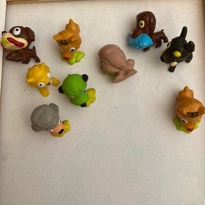Lot of 9 Ugglys Pet‎ Shop tiny pets animals